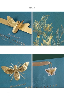 Green Art Paper Book Cardboard Boxes With Ribbon Magnetic Perfume Gift Packaging