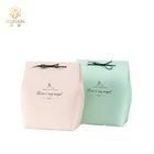 Coated Paper Colorful Foldable Gift Boxes With Ribbon Small Size